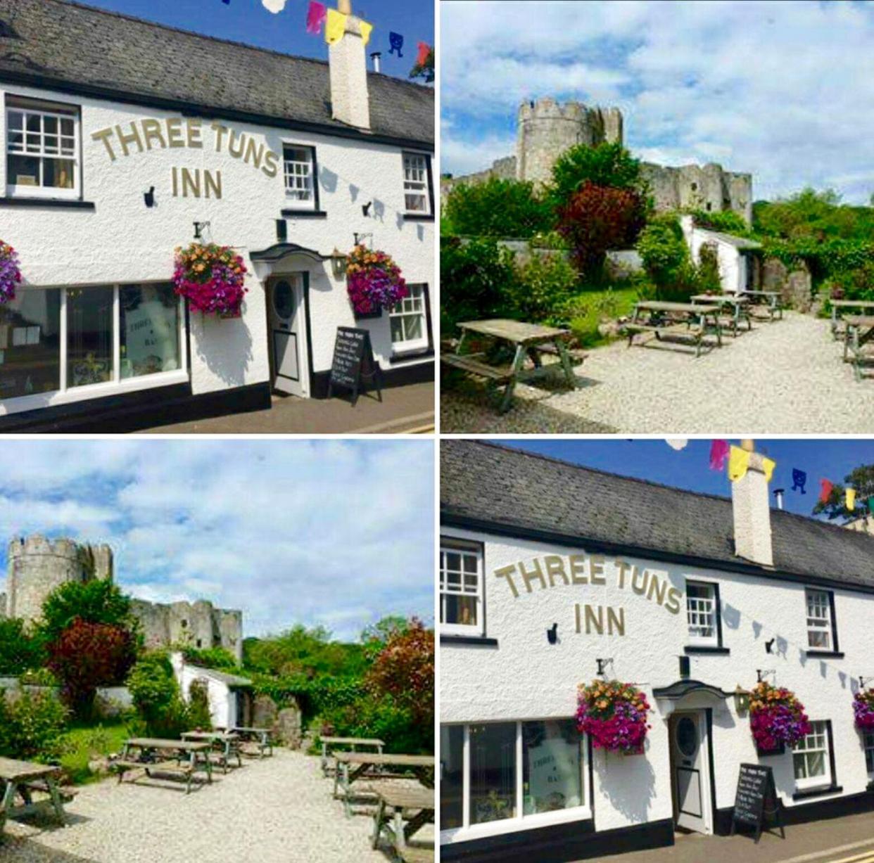 The Three Tuns Hotel Chepstow Bagian luar foto